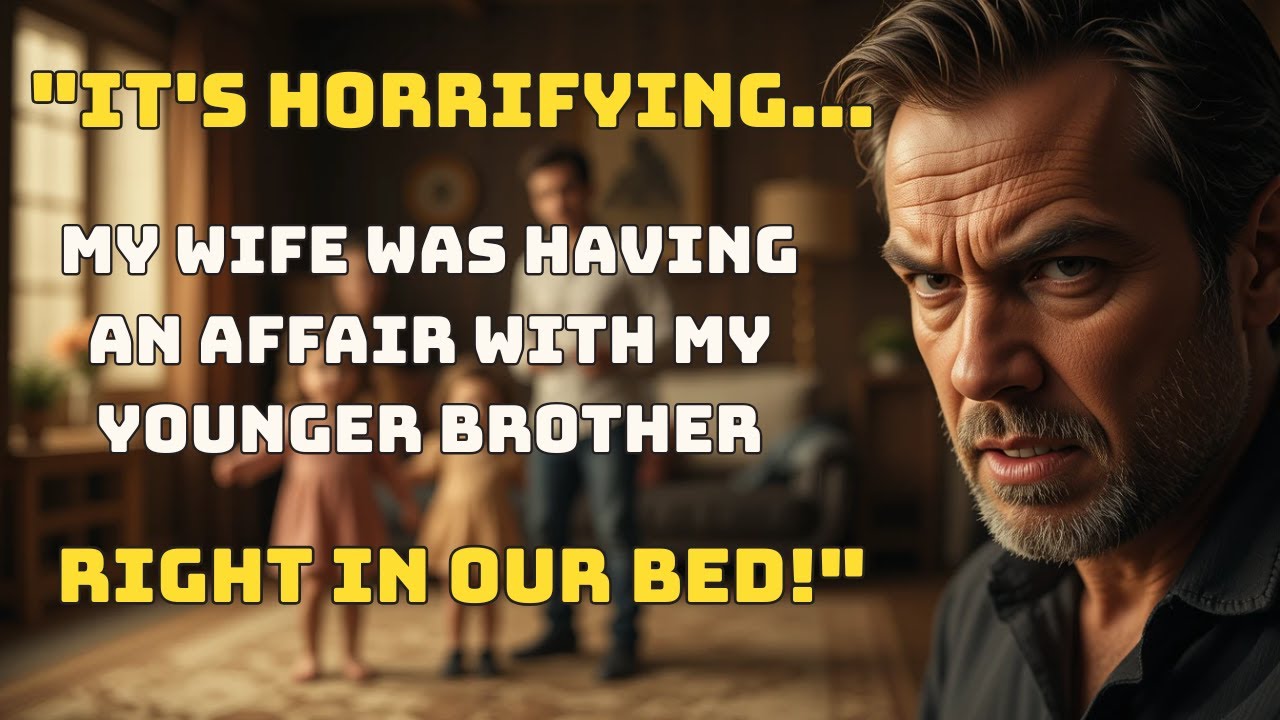 It's horrifying — my wife was having an affair with my younger brother ...