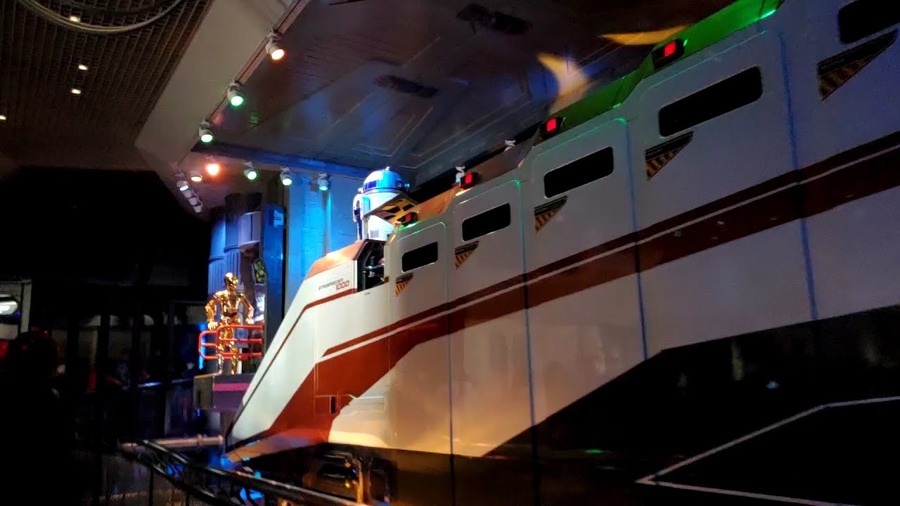 Star Tours - The Adventures Continue at Disneyland [4K 60 FPS]