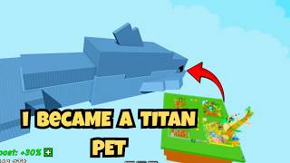 I Became A Titan Pet In Grow A Garden Broken Bug