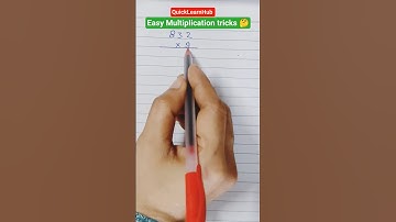 Easy and fast multiplication tricks #ytshorts #shorts #shortvideo #trending #mathstricks #multiply