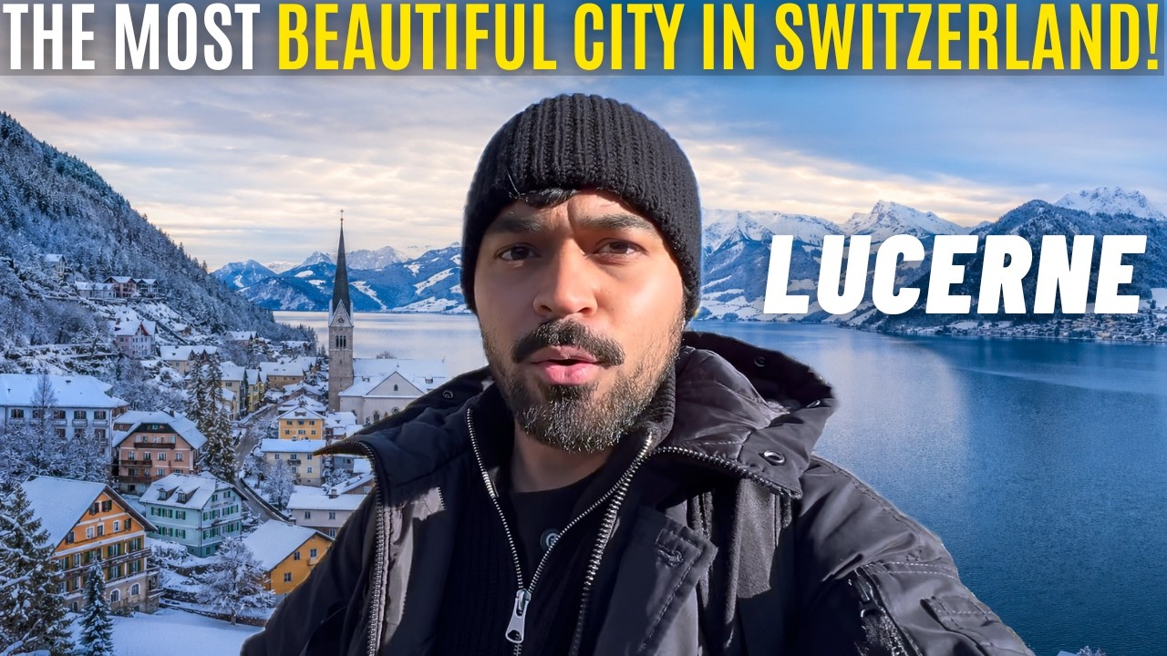 Switzerland's MOST Beautiful City - Lucerne 🇨🇭
