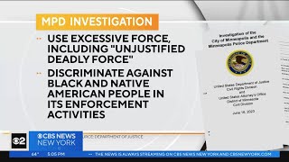 DOJ report finds Minneapolis Police use excessive force