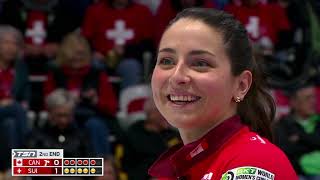 Birchard run triple - 2026 BKT World Women’s Curling Championship