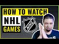 How to watch nhl games  live from anywhere in 2024 