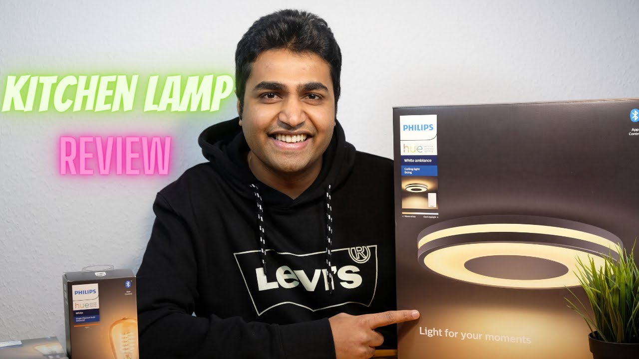 Hue Ceiling Light Being | Unboxing | Installation | App & Dimmer Switch | -
