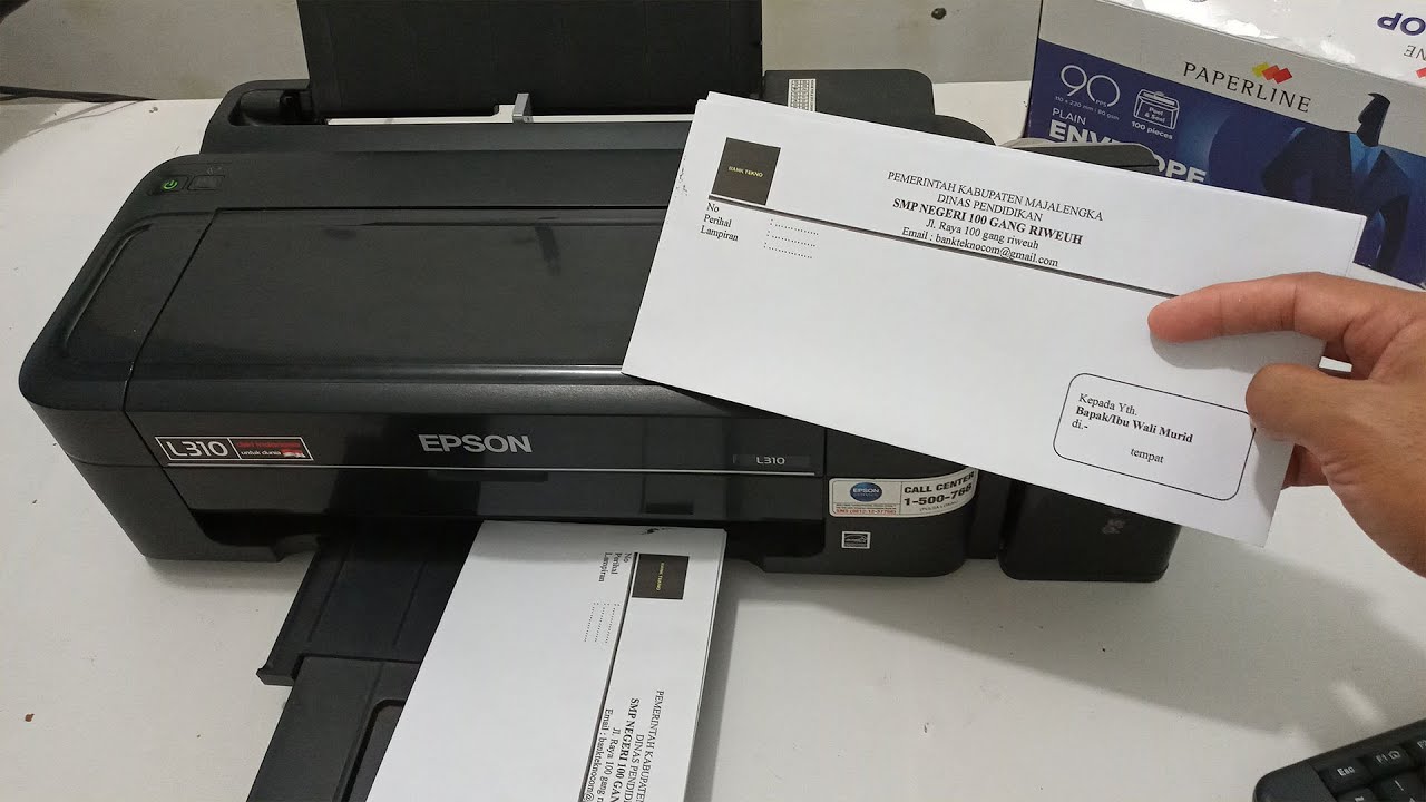 Cara Print Amplop Dengan Kop Surat Paperline 110 X 230 Mm YouTube Cara print amplop dengan kop surat paperline 110 x 230 mm youtube