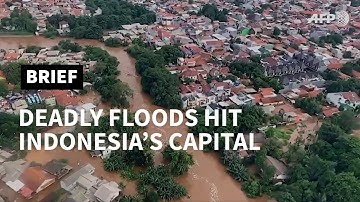 Nine dead after Indonesian capital hit by New Year flooding | AFP