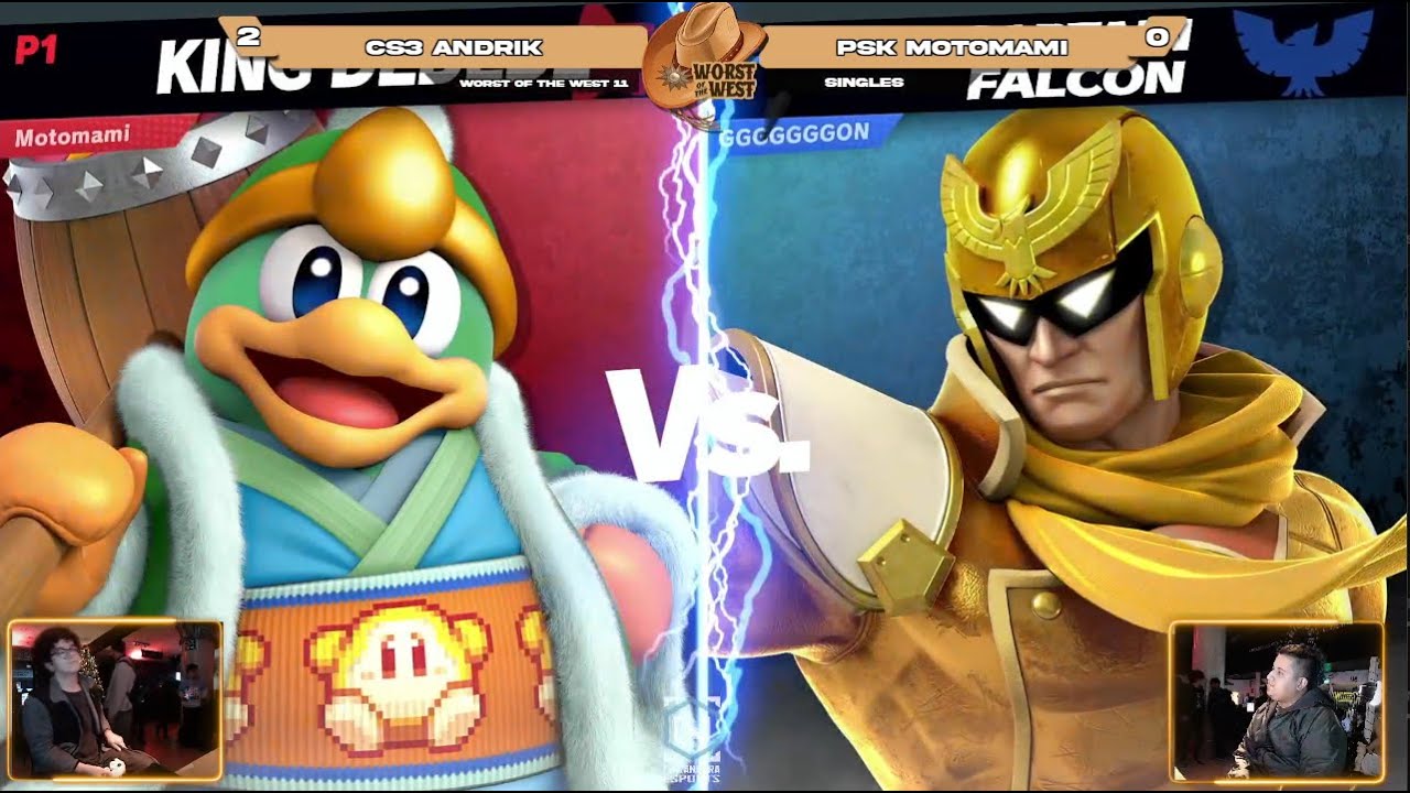 WotW#11 Singles - PSK | Motomami (King. Dedede) Vs. CS3 | Andrik (Capitan Falcon) WR 3