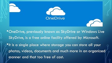 Class 7 Computer Ch 9 Google Drive One Drive video