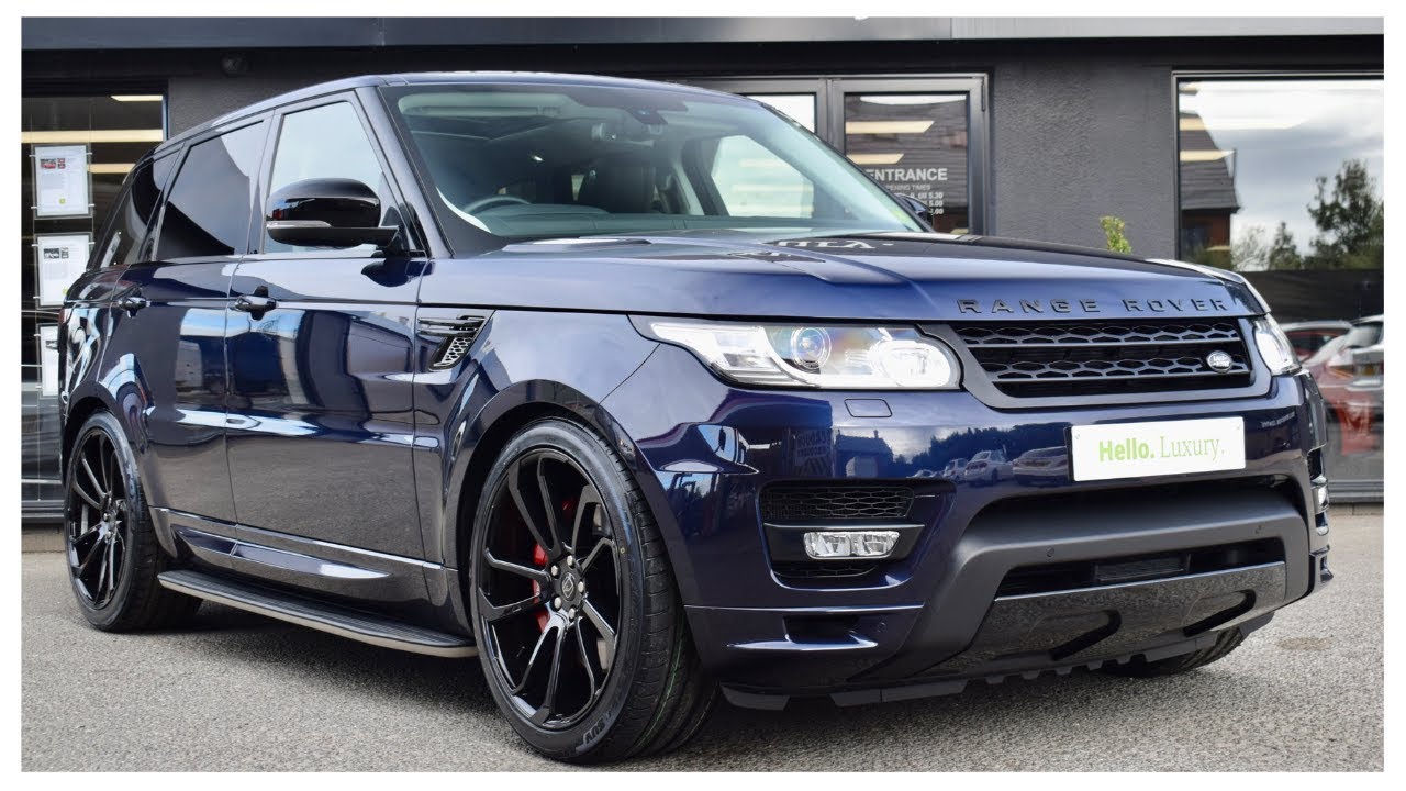 Loire Blue Range Rover Sport 30 Sd V6 Autobiography Dynamic Youtube