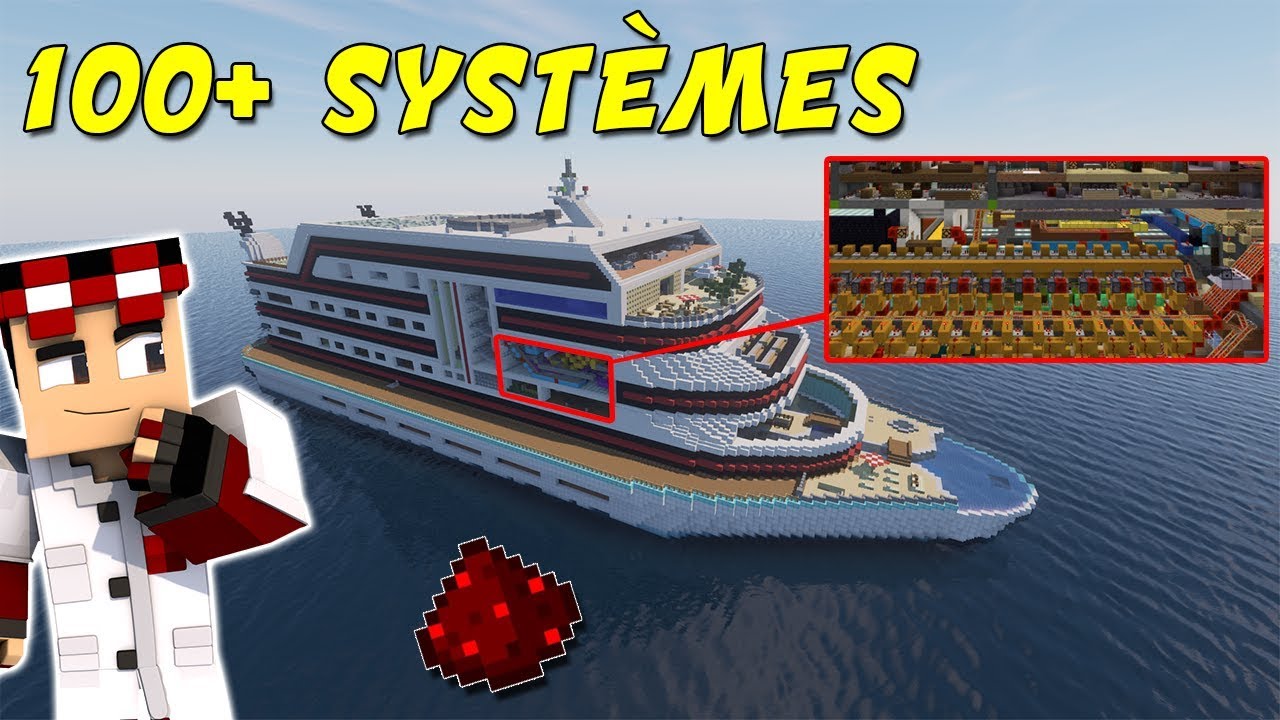 UN BATEAU AUTOMATISÉ DE A à Z ! IMPRESSIONNANT 🤩 ! Minecraft Redstone