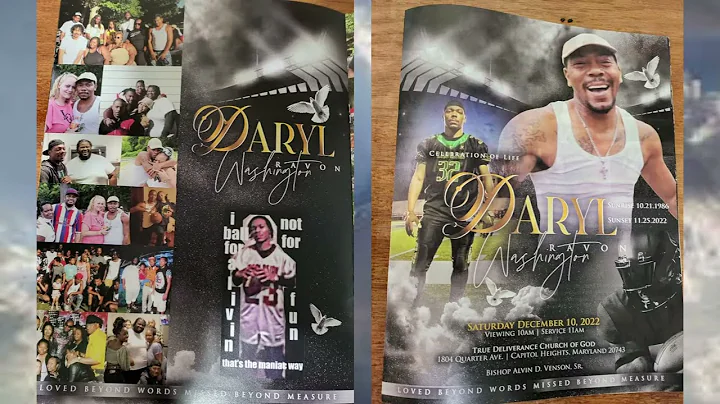Daryl Washington Memorial service  12/10/22