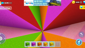 Mini Block Craft 3D Gameplay #118 (iOS & Android) | Rainbow 🌈 Tower