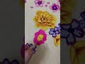easy flower making #floralart #art #floraart #process #painting #flowers #watercolor #watercoloring