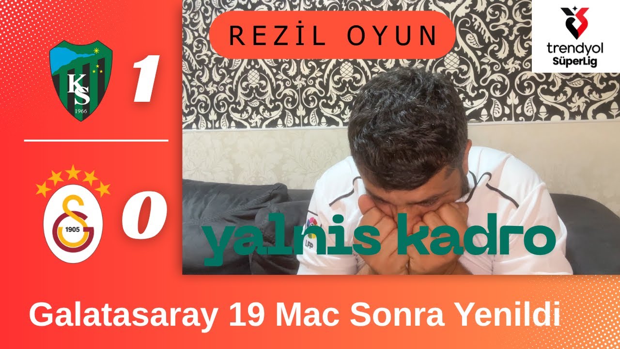 Kocaelispor-Galatasaray | Tepki Videosu | #bynasiroff