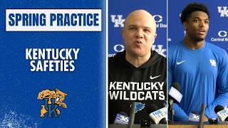 Famous Kentucky Football's Safeties Coach & Players Give Update From Spring Practice Wealth
