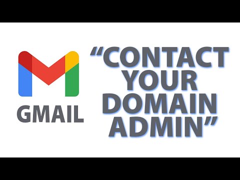 Contact Your Domain Admin Error Fixed/Solution