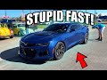 Getting The Keys To A SuperCharged ZL1 and Test Driving It *ALMOST WRECKED*