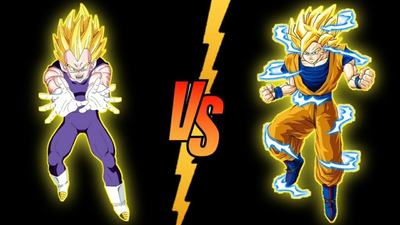 GOKU VS VEGETA Di game dragon ball z budokai tenkaichi 4 - YouTube