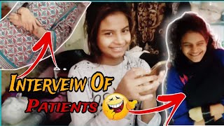 Interview Of Patients 😂 Fake Hospital ✅