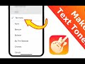 How to get a custom text tone on iphone (2021) read description