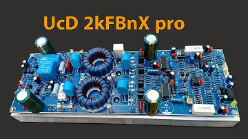 Amplifier UcD 2KFBNX Pro flagship low mid high -JLCPCB