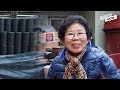 How do people in shanty town of Korea survive through cold winter?