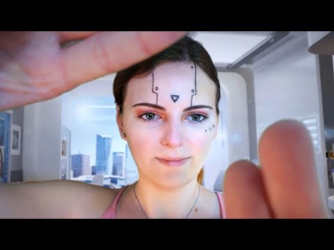 ASMR Sci-Fi Portal Roleplay | Medical Exam, Asking You Questions, Countdown For Sleep ?