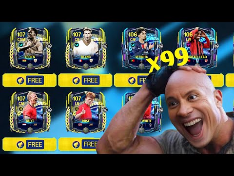 EA ACCIDENTALLY GAVE ME FREE ICONS?!😱 (INSANE PACK OPENING)FC Mobile 25 | FC Time | #fct