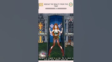 Tricky Twist 🪢 Level-112 Rescue 🛟 Beauty From The Trap 🪤 #youtubeshorts #reels #shorts