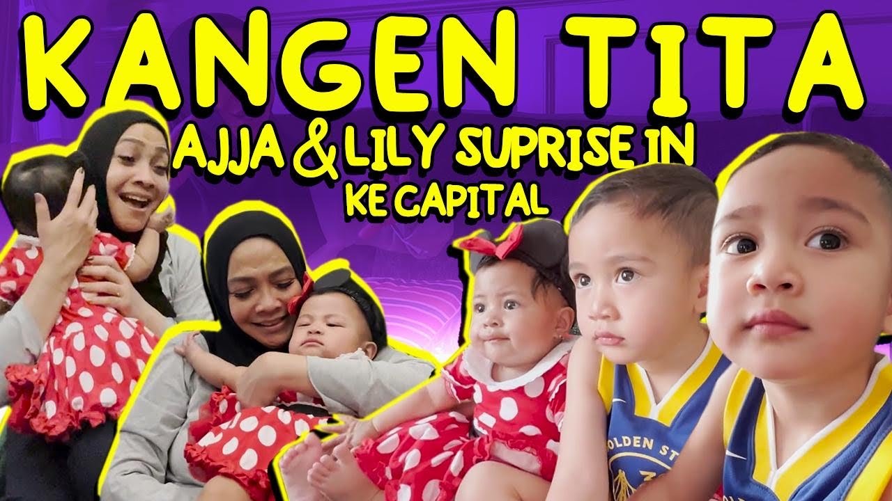 DITINGGAL MAMA RIETA LIBURAN, AJJA DAN LILY KANGEN BERAT SAMA TITA!! @Rans Entertainment