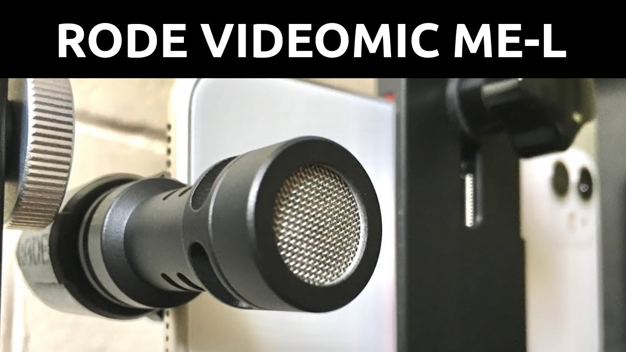 RODE VideoMic Me-L Microphone pour iPhone/iPad