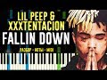 Lil Peep &amp; XXXTENTACION - Falling Down | Piano Tutorial