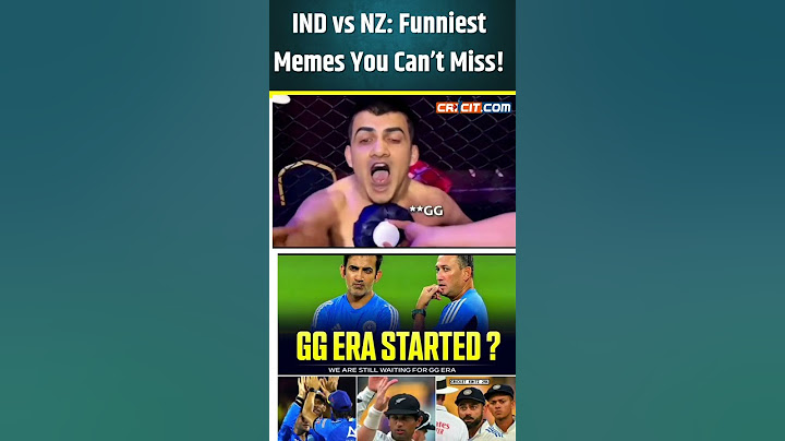 IND vs NZ: Funniest Memes You Can’t Miss!