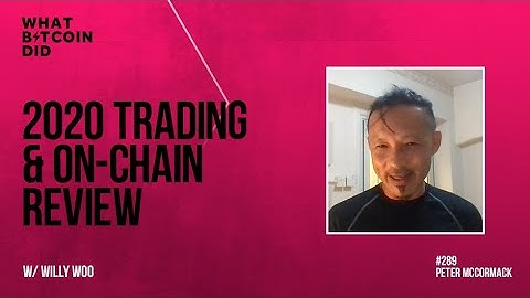Video - 2020 Trading & On-Chain Review with Willy Woo