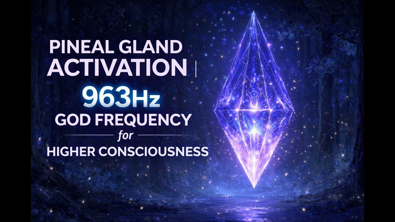 Pineal Gland Activation | 963Hz God Frequency for Higher Consciousness ...
