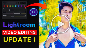 lightroom video editing kaise kare // 🔥🔥  lightroom video editing mobile 2020