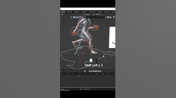 Run Cycle Animation I Easy Way Ever I part-02-mds design #shorts  #3danimationdesign
