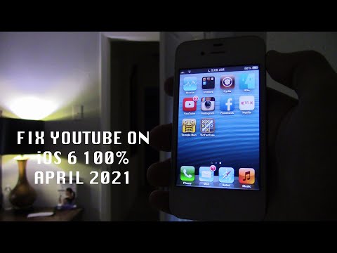 How to fix the YouTube app on iOS 6 for the iPhone 3GS 100% (UPDATED JANUARY 2022)