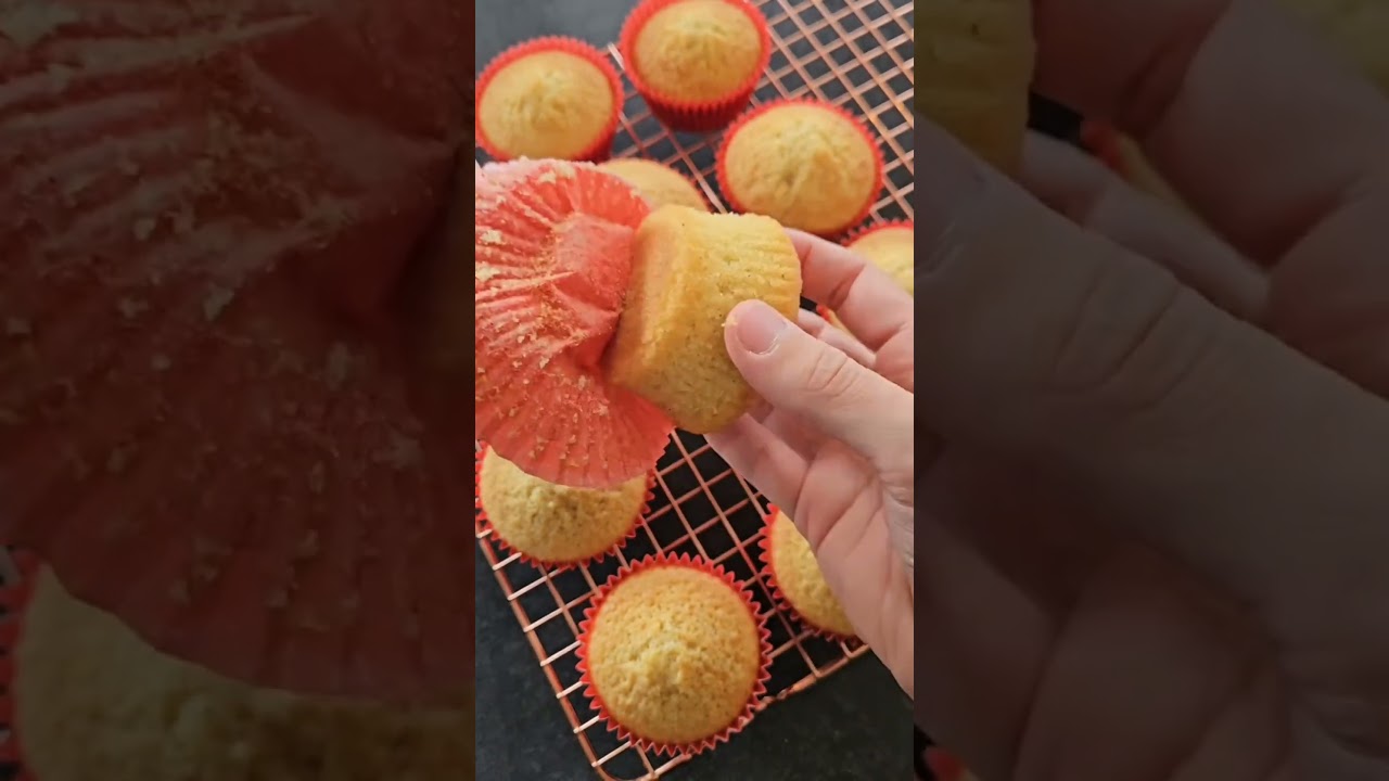 Myke og saftige vaniljemuffins  