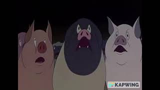 Animal Farm (Animated) - Old Major's last speech before death :(