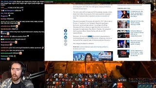 Asmond Reacts To Activision Blizzards Cfo Getting Fired