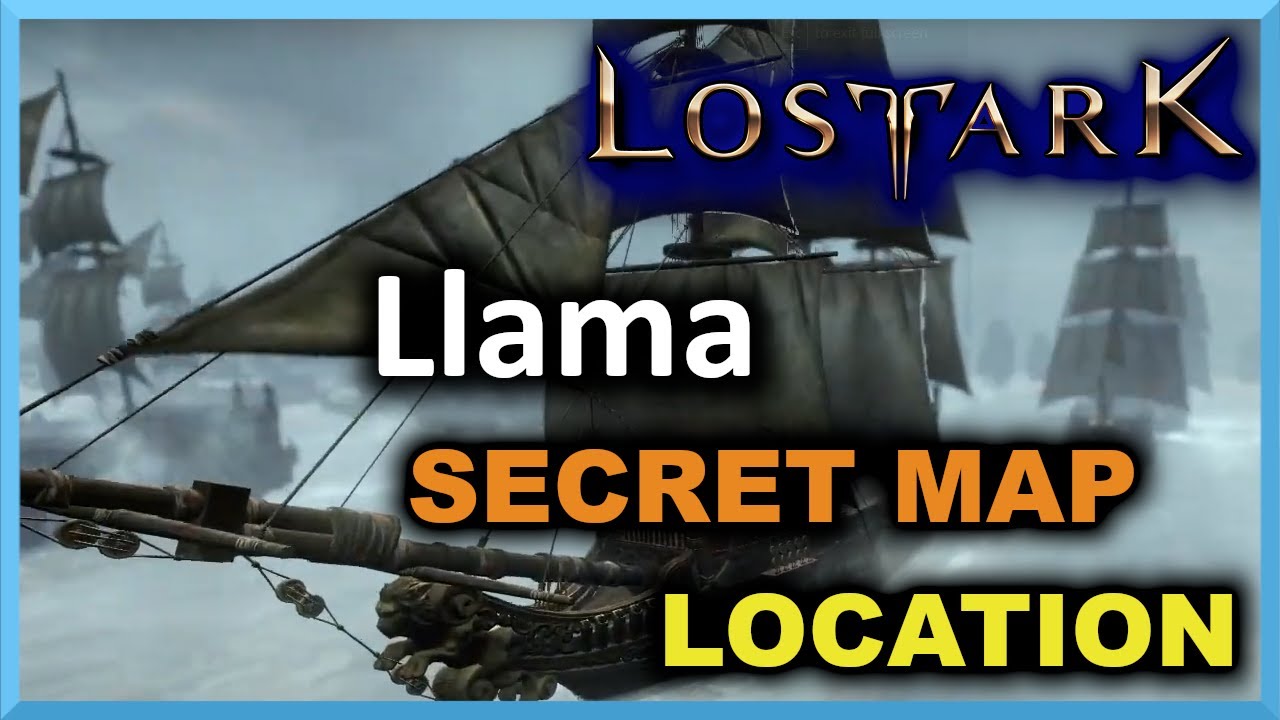 Llama Location - Secret Map - Lost Ark