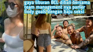 Viral!! Bunga citra lestari liburan dibali pakei baju seksi bareng cowo cowo