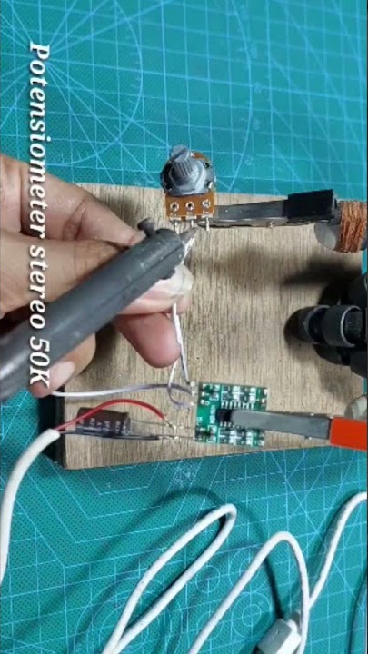 Cara merakit amplifier mini 5 volt‼️PAM8403