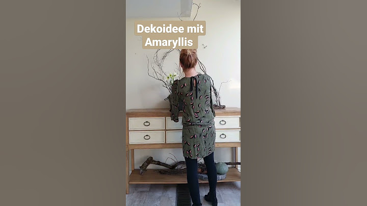 Dekoidee mit Amaryllis, Mrs Greenery und Lucy. Ganz natürlich und ganz schön!