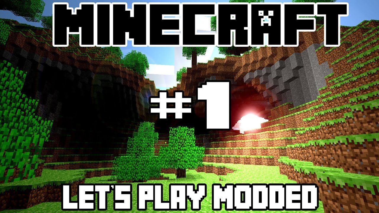 Minecraft Lets Play Modded Part 1 - YouTube