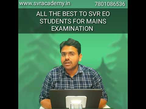 EO EXAM 2022 | All the best for mains exam