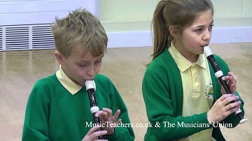 Recorder Lesson: Karen Barton 3 Ensemble Work for Young Recorder Players