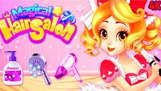Magical Hair salon girl makeover | magical Hair salon 2 / girls haircut game 2020 - Makeup Games screenshot 3
